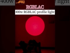 400W RGBLAC 6in1 ellipsoïdale reflector spotlicht