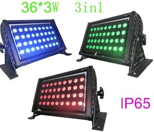 Rgb Taicolor Geleide het Stadiumvloed Lichte 110v -240v 108w RoHS van 36pcs 3w