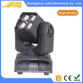 Nieuwe 4pcs 10w 4in1 leidde de Mini Bewegende Hoofd Lichte Lichten van DJ van het Wasgezoem Lichte