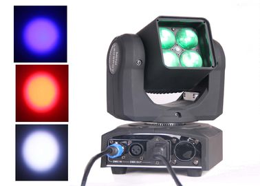 Nieuwe 4pcs 10w 4in1 leidde de Mini Bewegende Hoofd Lichte Lichten van DJ van het Wasgezoem Lichte