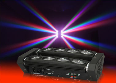 10 watts 8 PCs-Spin Bewegend Hoofd leidden Lichte/Bewegende Spin/Straal die Hoofdlicht bewegen