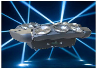 De Spinstraal die van DMX512 100w Hoofdverlichting 9 Hoofdenlichten AC 110-240V 50-60HZ bewegen