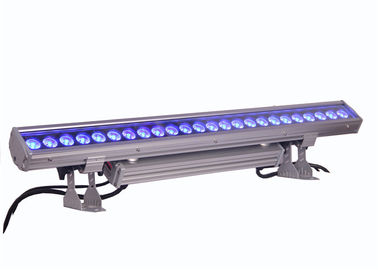 RGBW 24 PCs Geleid Licht 96W Ce RoHS IP 65 van de Muurwasmachine CH Geleid Wal-lWasherlicht 4/8