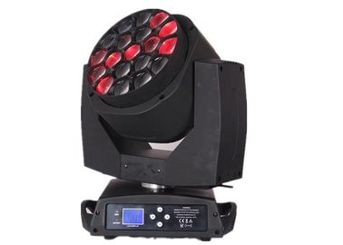 gezoem van 19x12w RGBW 4in1 leidde Grote Bijenogen die Hoofd van de Lichten/DJ van het Discostadium Licht het stadiumlicht bewegen