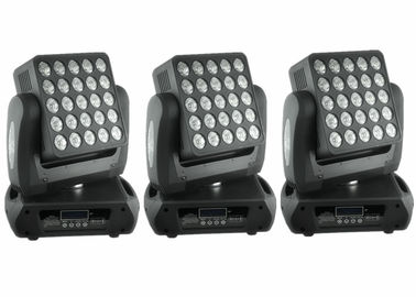 Bovenkant 1 die Vlakte 25 het Hoge Lumen Amerikaanse CREE, RGBW-Kleur van x 12w LEIDEN Bewegend Hoofd Licht/Vierkant DJ mengen die Hoofdlichten bewegen