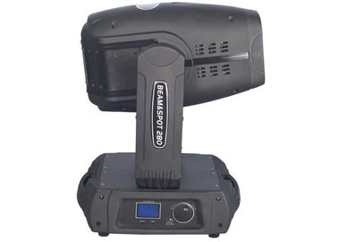 Hoge Lumen350w Straal die Hoofd Licht DJ bewegen die Binnen Roterende Lamp aansteken