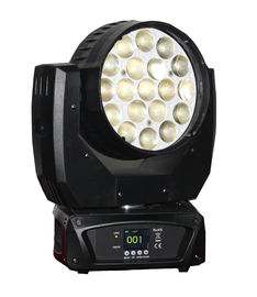 540°Pan 270°Neiging 19pcs 12W RGBW 4in1 LED Bewegend hoofdlicht Zoom Was Bewegend hoofdlicht
