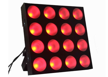 Het geleide Blindere van het Stadiumdj van de Matrijsdisco de Verlichtingsmateriaal, Dmx leidde 3 van Stadiumlichten 4 X 4 30w Rgb in 1