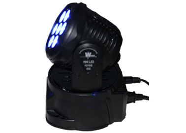 Automatische 7pcs RGBW die van de Hoofd LEIDENE het Lichte Minilicht van de de Vlekwas Discostraal bewegen