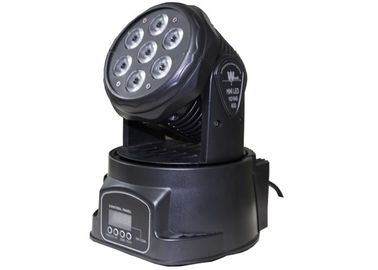 Automatische 7pcs RGBW die van de Hoofd LEIDENE het Lichte Minilicht van de de Vlekwas Discostraal bewegen