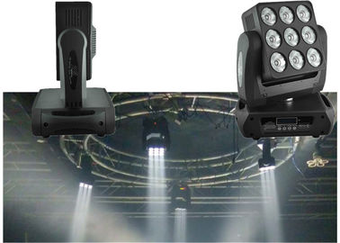 Mini het LEIDENE van de manierclub Bewegen zich Hoofd Lichte 9pcs die 10w Rgbw DJ Hoofdlamp bewegen