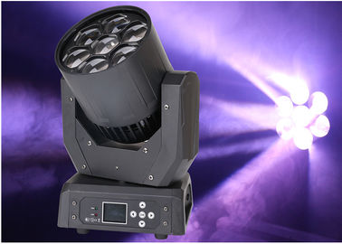 Lamp van de volledige Kleuren LEIDEN de Bewegende Hoofdstadium Lichte 22/50 leiden van CH DMX512 7 * 20W Vlek van DJ