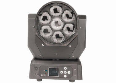 Lamp van de volledige Kleuren LEIDEN de Bewegende Hoofdstadium Lichte 22/50 leiden van CH DMX512 7 * 20W Vlek van DJ