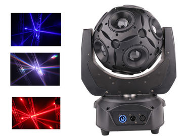 Voetbal die Hoofd het Stadiumlichten 200W 10 PCs-Effect 50/60Hz bewegen van DJ van de Parels Volledig Kleur