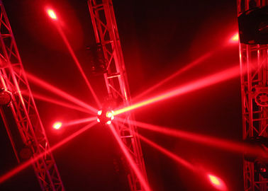 Voetbal die Hoofd het Stadiumlichten 200W 10 PCs-Effect 50/60Hz bewegen van DJ van de Parels Volledig Kleur