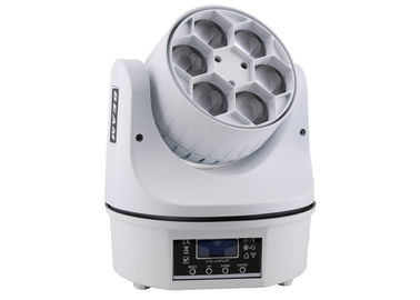 6 van de de Bijen Bewegende Hoofd Geleide Disco van X15w Rgbw Lichte Hoge Helderheid 110 - 240v Correcte Actived