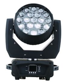 540°Pan 270°Neiging 19pcs 12W RGBW 4in1 LED Bewegend hoofdlicht Zoom Was Bewegend hoofdlicht