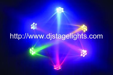 7 X15W-LEIDENE Bewegende Hoofd Lichtstraalrgbw Draadloze DMX512 leiden tonen Lichten