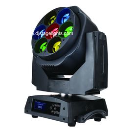 7 X15W-LEIDENE Bewegende Hoofd Lichtstraalrgbw Draadloze DMX512 leiden tonen Lichten