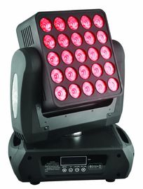 25 LEIDENE van X12 W Straal die het Hoofd Lichte Licht van de de Verlichtingsmatrijs van RGBW Blindere bewegen