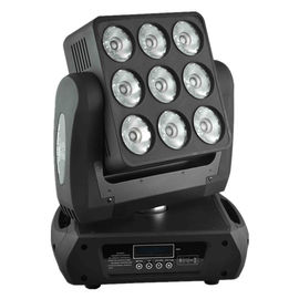 Hoge Brithness 9 van LEIDENE van X12 W RGBW Bewegende Hoofd Lichte Lichten van de de Straalmatrijs Wassharpy