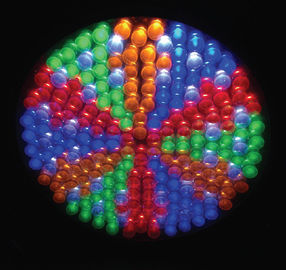 RGBAW op batterijen leidde Huwelijks Licht/Geleid Slank Geleid Pari 198pcs * 10mm