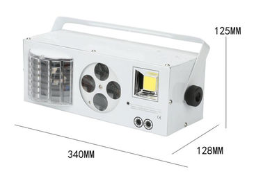 Het kleurrijke 4 in1-Effect Flitslicht AC100 van de Laserstroboscoop - 240V 40W