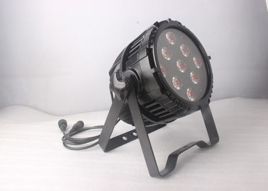 9x18w-leidde rgbwa uv6in1 draadloze dmx op batterijen lichten voor overleg, waterdicht geleid parilicht