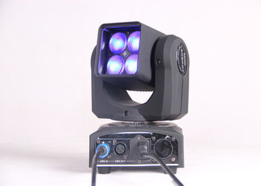 4 PCs 25 LEIDEN van w RGBW Bewegend Hoofdlicht met Stralingshoek 5-40° voor DJ, Disco