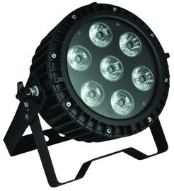 Het professionele Stadium LEIDENE Pari kan Lichten, RGB LEIDEN van 7pcs 12W Vlak Pari