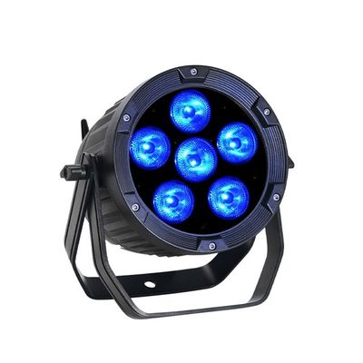 6pcs LED Par Battery Light LCD Screen Waterdicht batterij IRC Par Light afstandsbediening