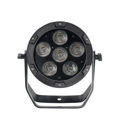 6pcs LED Par Battery Light LCD Screen Waterdicht batterij IRC Par Light afstandsbediening
