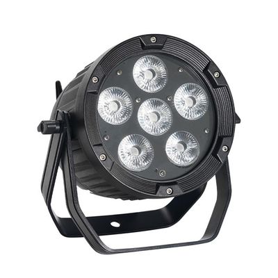 6pcs LED Par Battery Light LCD Screen Waterdicht batterij IRC Par Light afstandsbediening