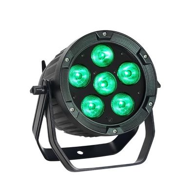 6pcs LED Par Battery Light LCD Screen Waterdicht batterij IRC Par Light afstandsbediening