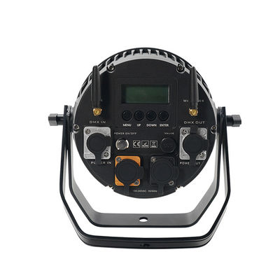 6pcs LED Par Battery Light LCD Screen Waterdicht batterij IRC Par Light afstandsbediening