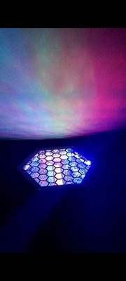 RGB Strobe Matrix Led Retro Lights wassen scherp strobos hulplicht Hexagon licht