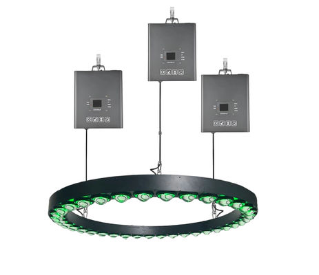 3m DMX Windel LED Kinetische Bal Driehoek buis opheffen opan bal