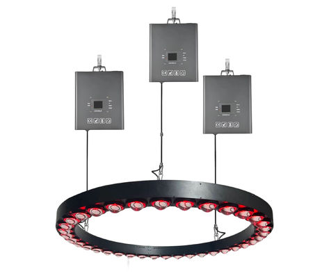 3m DMX Windel LED Kinetische Bal Driehoek buis opheffen opan bal