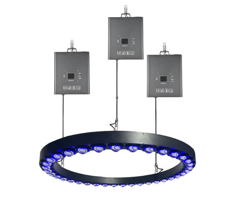 3m DMX Windel LED Kinetische Bal Driehoek buis opheffen opan bal