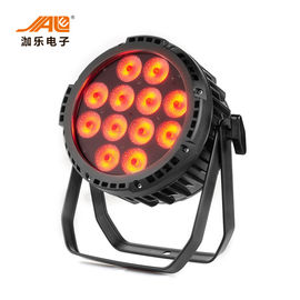 12PCS RGBWA + van het het Pari de Lichte Correcte Actieve besturingselement van UV Vlakke Batterijkabels Wijze CRI 85