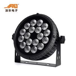 18x18w RGBWA UV 6 in 1 van de LEIDENE Vlakke Controle Pari Lichte Hoge Helderheid DMX