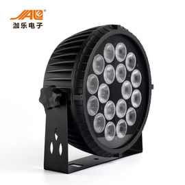 18x18w RGBWA UV 6 in 1 van de LEIDENE Vlakke Controle Pari Lichte Hoge Helderheid DMX