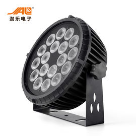 18x18w RGBWA UV 6 in 1 van de LEIDENE Vlakke Controle Pari Lichte Hoge Helderheid DMX