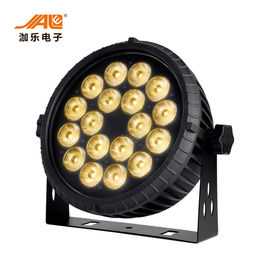 18x18w RGBWA UV 6 in 1 van de LEIDENE Vlakke Controle Pari Lichte Hoge Helderheid DMX