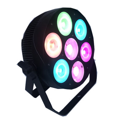 Alumlium DMX512 7PCS 30W 4 in 1 LEIDEN Pari kan Lichten