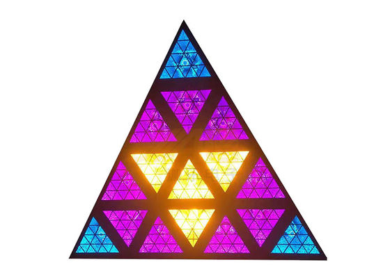 IP20 van van de achtergrond driehoeks16x30w RGB Gebeurtenis het Stadiumlichten Effect DJ