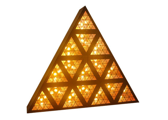 IP20 van van de achtergrond driehoeks16x30w RGB Gebeurtenis het Stadiumlichten Effect DJ