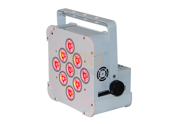 9*6w draadloos DMX-van de tri-Kleurenleds van de Pari Licht Hoog Helderheid de Batterijlicht