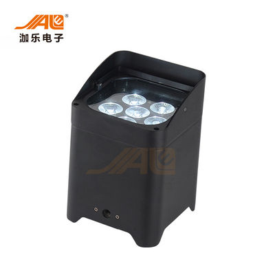 6PCS RGBWAUV 6 in 1 van Draadloze LEIDENE Licht van het de Batterijirc Pari Pariblikken
