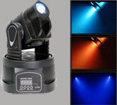 Professionele Straal die Hoofd Lichte 15W Disco bewegen die Minivlekleiden met zich het Professionele RGB Kleur Mengen aansteken